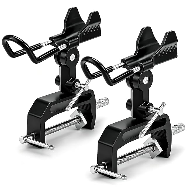 Raxfekro Bootsrutenhalter aus Aluminiumlegierung mit Zahnrad-Winkelverstellung