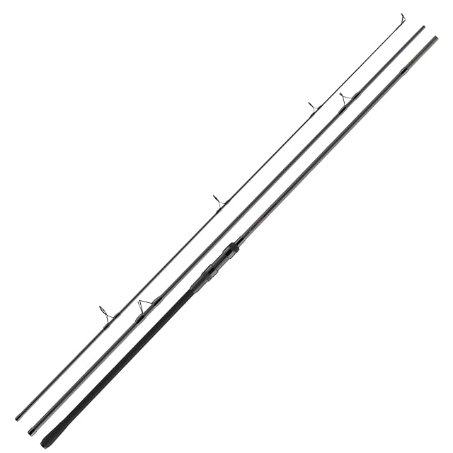 DAIWA Black Widow XT Carp dreiteilige Rute mit großem Startring