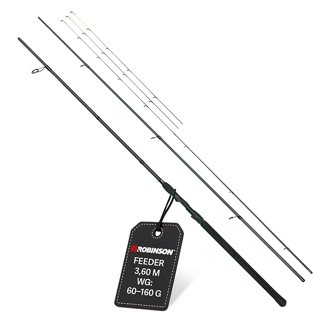 Robinson Stinger X-Cross Feederrute mit drei Zitterspitzen und EVA-Griff