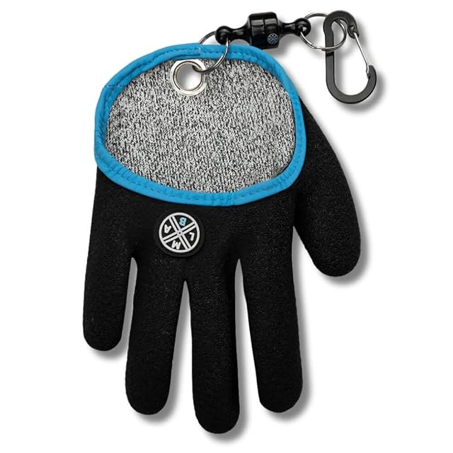 LMAB Landing Glove rutschfester Hecht-Landehandschuh mit Magnetclip