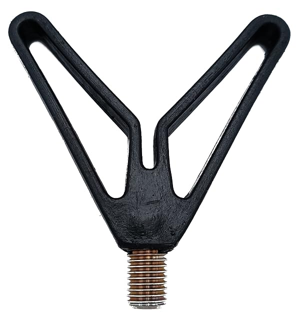 A&N Deluxe schwarze V-förmige Rutenauflage