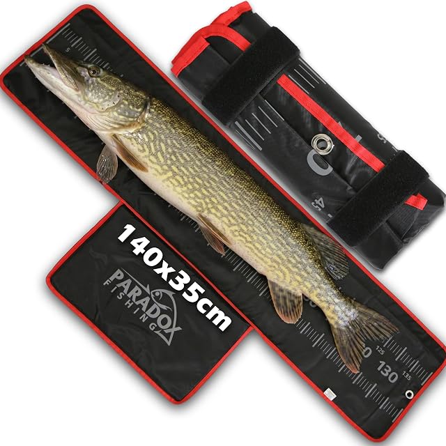 Paradox Fishing Abhakmatte 140 mal 35 cm mit Maßband